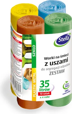 Immagine prodotto di Sacchi per rifiuti 35 L sacchi per rifiuti sacchi per rifiuti sacco per rifiuti colorato 40 pezzi