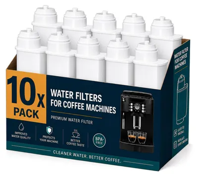 Wasserfilter für Siemens EQ Serie, 10 Stück, kompatibel mit Brita Intenza