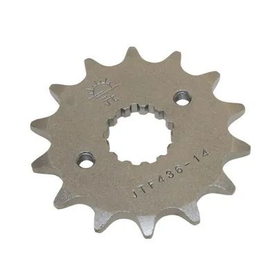 Imagen del producto de Rueda dentada de 14 dientes, paso 520, tipo JTF436, compatible con: Aprilia RS 250 // Suzuki RG 250 Gamma / RGV 250