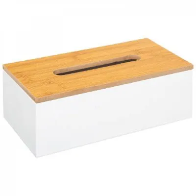 Image de Boîte à mouchoirs moderne blanche