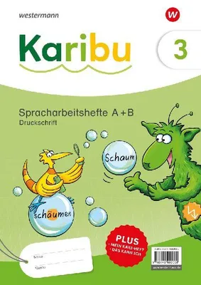 Produktbild von Karibu. Spracharbeitshefte 3 Druckschrift mit Diagnoseheft