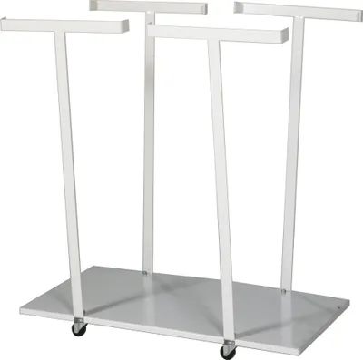 Produktbild von Kongamek Müllsackständer, weiß 820x450x900mm für 2x125l-Säcke