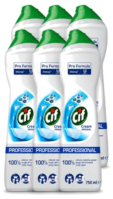 Produktbild von 6 x Cif Scheuermilch Original 750 ml - Vorteilspackung - 6 Stücke