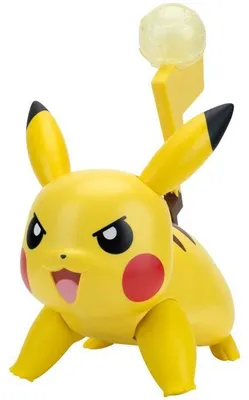 Productafbeelding van Interactieve Pokémon Pikachu actiefiguur, 30 cm, met licht- en geluidseffecten, meer dan 100 reacties