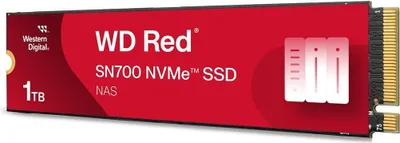 Image de QNAP WD Red SN700 - SSD - 1 TB - intern - M.2 2280 - PCIe (NVMe) (79700-T00101WD01-RS)