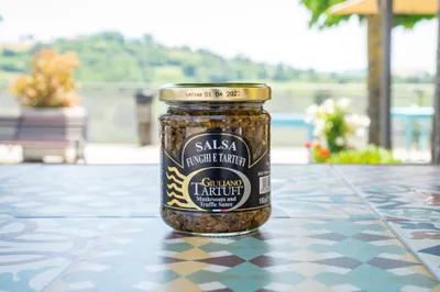 Image de Champignons et sauce aux truffes 180 gr Giuliano Tartufi