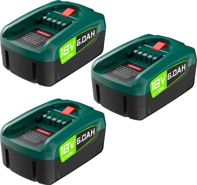 Produktbild von Ersatzakku PBA 18V - Lithium-Ionen - 3er-Pack - >3500 mAh - 18 V - Nur Akkus - RoHS - Beige