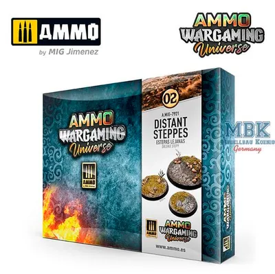 Zdjęcie produktu dla Ammo of MIG AMIG7921, seria AMMO WARGAMING UNIVERSE #02 – Odległe stepy