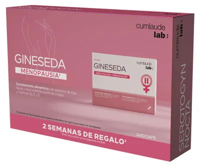 Produktbild von GINESEDA Nahrungsergä nzungsmittel, Kapseln, Packung 2 x 30 g
