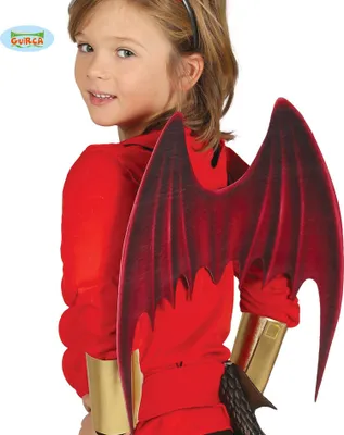 Produktbild von Fledermaus Teufel Flügel für Kinder Halloween Zubehör
