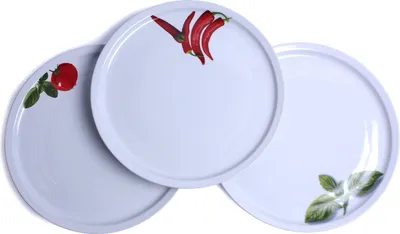 Produktbild von Sareva Pizzabrett Tomate - Pfeffer - Basilikum ø 30 cm