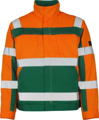 Produktbild von Mascot SAFE COMPETE Warnschutzjacke Cameta Gr. S orange/grün