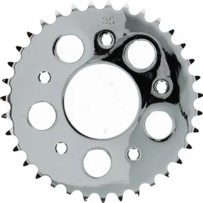 Immagine prodotto di Pignone 35 denti 1/4 cromo per Kreidler