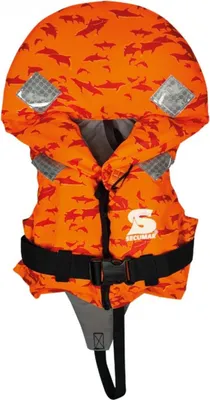 Produktbild von Secumar Bravo Print Kinder Feststoff-Schwimmweste - Ohnmachtssicher & Komfortabel, Gewichtsklasse:5-10 Kg