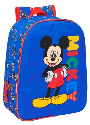 Produktbild von Safta Mickey Mouse 10l 26x34x11 Cm Small Rucksack Blau Kinder Blau One Size