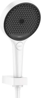 Zdjęcie produktu dla Zestaw prysznicowy HG Rainfinity 130 3jet Porter biały matowy z wężem prysznicowym 1250 mm