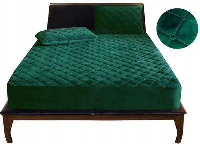 Produktbild von Domidekor Matratzenschoner Velours Wasserabweisend 160x200 cm