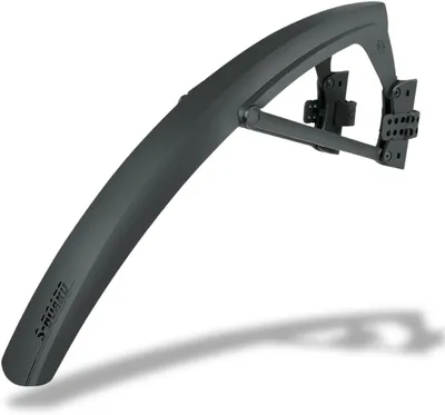 Productafbeelding van Voorspatbord racefiets - Snelsluiting - Zwart - Maat M