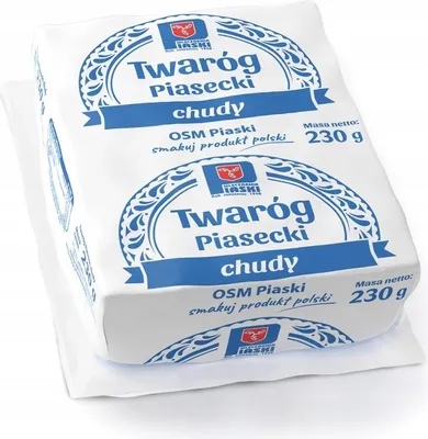 Zdjęcie produktu dla Twaróg półtłusty w pergaminie około 1,5 kg