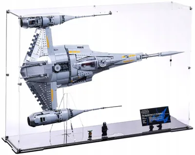 Image de Vitrine horizontale noire pour LEGO® 75442 Star Wars – N-1 Starfighter