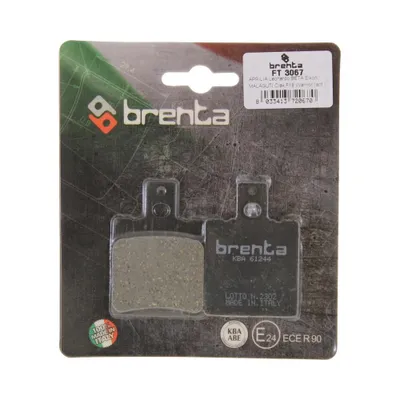 Produktbild von Bremsbeläge Brenta 3067 organisch hinten für Honda CRM 125 R / NSR 125 F R
