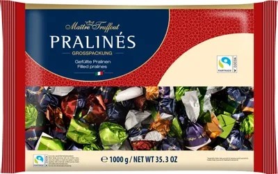 Produktbild von Maitre Truffout Pralinen Milchschokolade Mix
