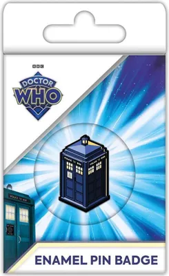 Obrázok produktu pre Doctor Who - Tardis - odznak, smalt PM7223 (jedna veľkosť) (modrá/biela)