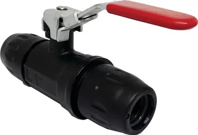 Image de PARKER HANNIFIN Transair, robinet à boisseau sphérique, n° 4092, dim. 25, verrouillable, 1 pièce.