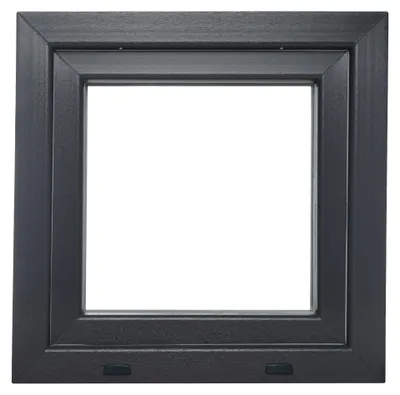 Obrázek produktu pro Plastové okno OS1 vnější strana RAL 7016, vnitřní strana bílá 50x50 cm P