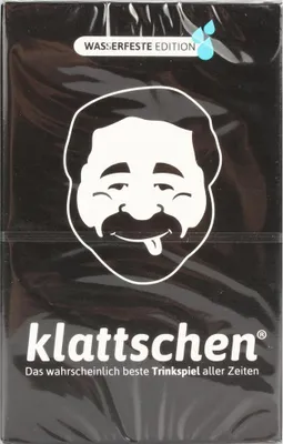 Produktbild von Denkriesen Klattschen - Trinkspiel, Partyspiel - wasserfeste Edition