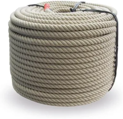 Produktbild von Hanfseil aus Naturmaterialien, Durchmesser 14 mm, Länge 20 Meter