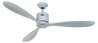 Obrázek produktu pro Energeticky úsporný stropní ventilátor s dálkovým ovládáním Aeroplan Eco světle šedý / světle šedý 132 cm
