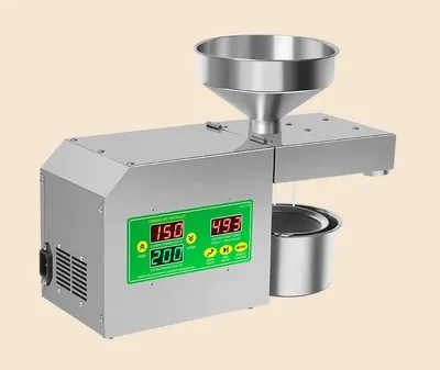 Produktbild von Elektrische Ölpresse - R3S - 800W Haushalts Ölpressmaschine - Intelligente Temperaturregelung - 220V EU Stecker