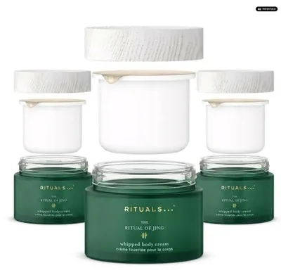 Produktbild von Rituals Jing Whipped Body Cream Refill 3er Set