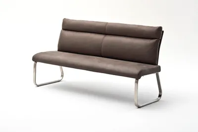 Produktbild von Rabea,Bank, 180cm breit,Edelstahlgestell, Antiklook braun