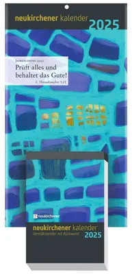 Produktbild von Neukirchener Kalender 2025 - Abreißkalender mit Rückwand