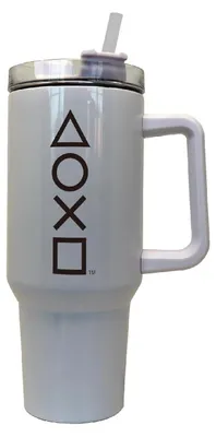 Image de PlayStation - Gobelet, motifs, 1,1 L PM13436 (taille unique) (blanc)