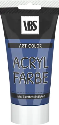 Produktbild von VBS Acrylfarbe, 75 ml Ultramarin