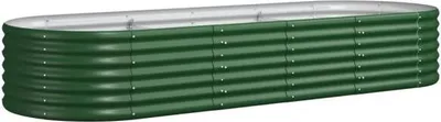 Produktbild von vidaXL Hochbeet Verzinkter Stahl 224x80x36 cm Grün