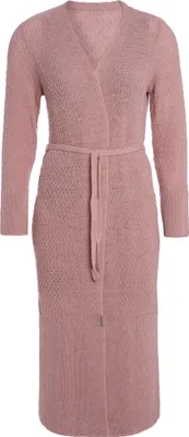 Produktbild von Knit Factory Gina Lange Strickjacke - Alt Rosa - 40/42