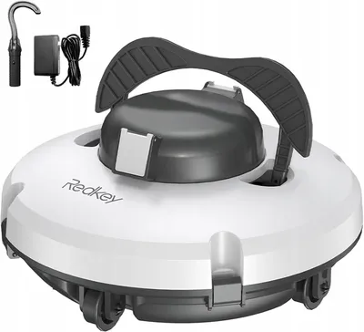 Zdjęcie produktu dla Bezprzewodowy Robot Do Czyszczenia Basenu, Aż 130 Min Pracy, Samoparkowanie