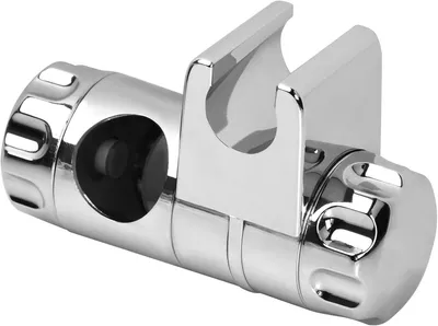 Produktbild von Handbrausehalter, universelle Duschkopfhalter, verstellbarer Brausehalter, Stangenschieber, ABS verchromt, Brausehalter, Schieber, verstellbarer Klemm