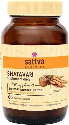 SHATAVARI EKSTRAKT (450 mg) 60 KAPSUŁEK - SATTVA (FOODS)