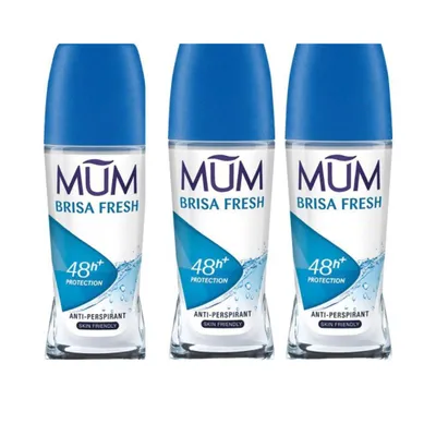 Produktbild von 3x 50 ml Mum Deo Roll on  Brisa Fresh