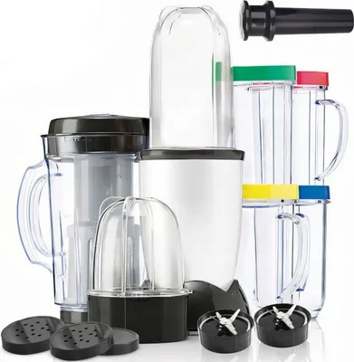 Zdjęcie produktu dla Robot Kuchenny Blender Kielichowy Z Funkcją Sokowirówki 4X Kubki Zestaw Xxl