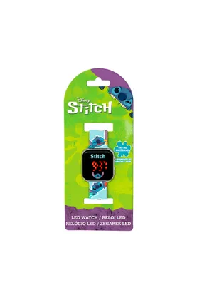 Image de Montre-bracelet numérique LED Stitch pour enfants EUROSWAN 85683