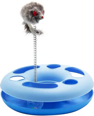 Zdjęcie produktu dla Akinu Toy Speedy ring dla kotów z wiosenną mieszanką kolorów