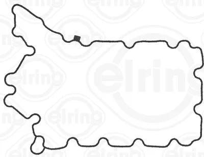 Produktbild von ELRING Ölwannendichtung ACM (Polyacryl-Kautschuk) passend für MERCEDES-BENZ A-Klasse (W177) 712.210