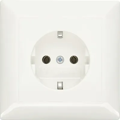Produktbild von Busch-Jaeger 4011395191323, Typ F, 2P+E, Weiß, 250 V, 16 A