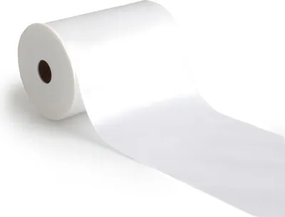 Produktbild von Vivant Satinband Rolle, 100 mm breit und 25 Meter lang, in der Farbe Weiß